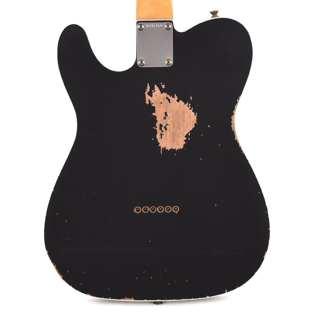 Fender Custom Shop 1963 Custom Telecaster Relic Black Master Built by David Brown w/Josefina Hand-Wound Pickups -