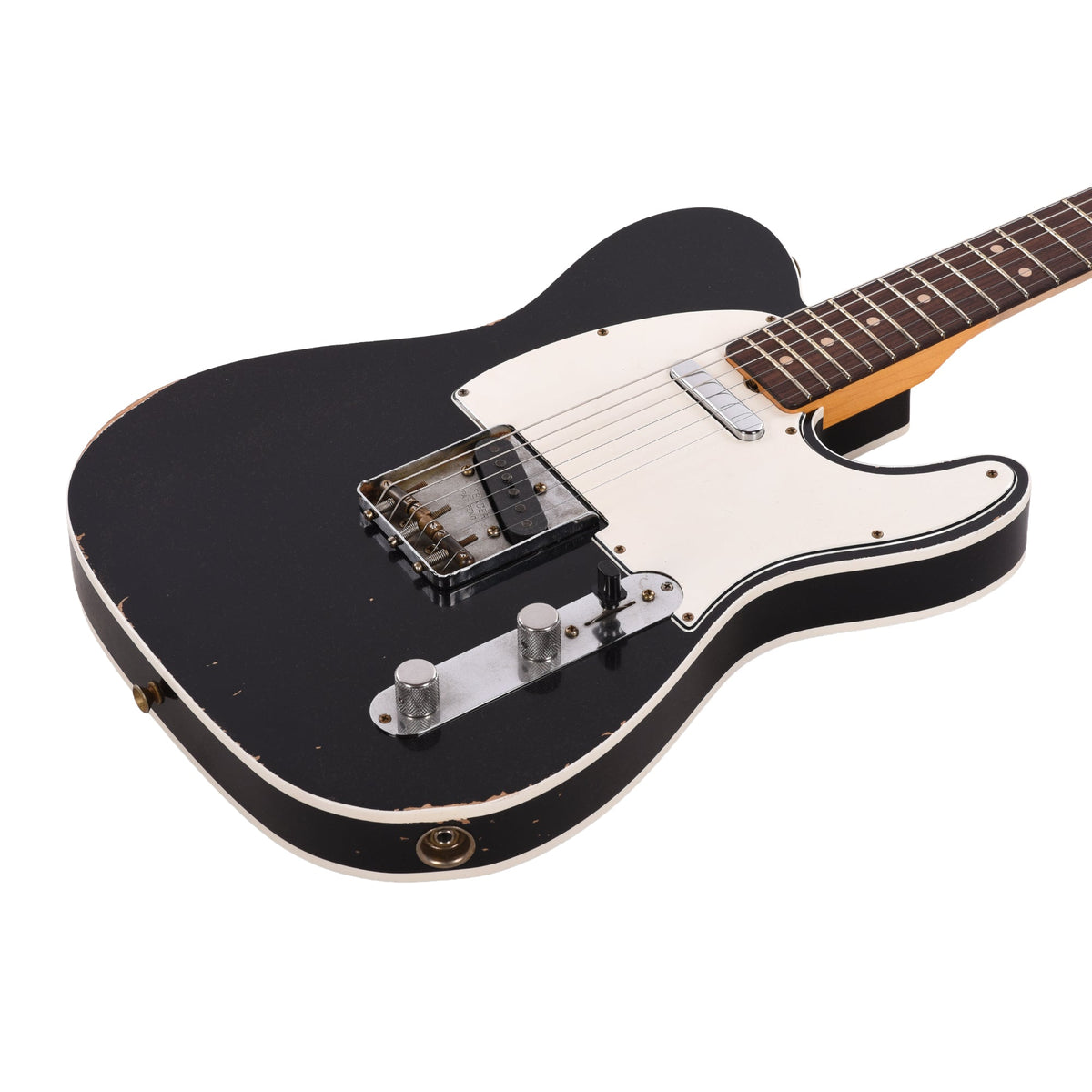 Fender Custom Shop 1963 Custom Telecaster Relic Black Master Built by David Brown w/Josefina Hand-Wound Pickups -