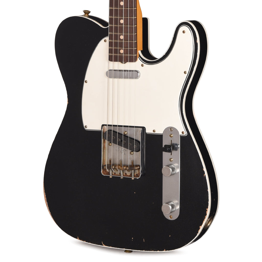 Fender Custom Shop 1963 Custom Telecaster Relic Black Master Built by David Brown w/Josefina Hand-Wound Pickups -