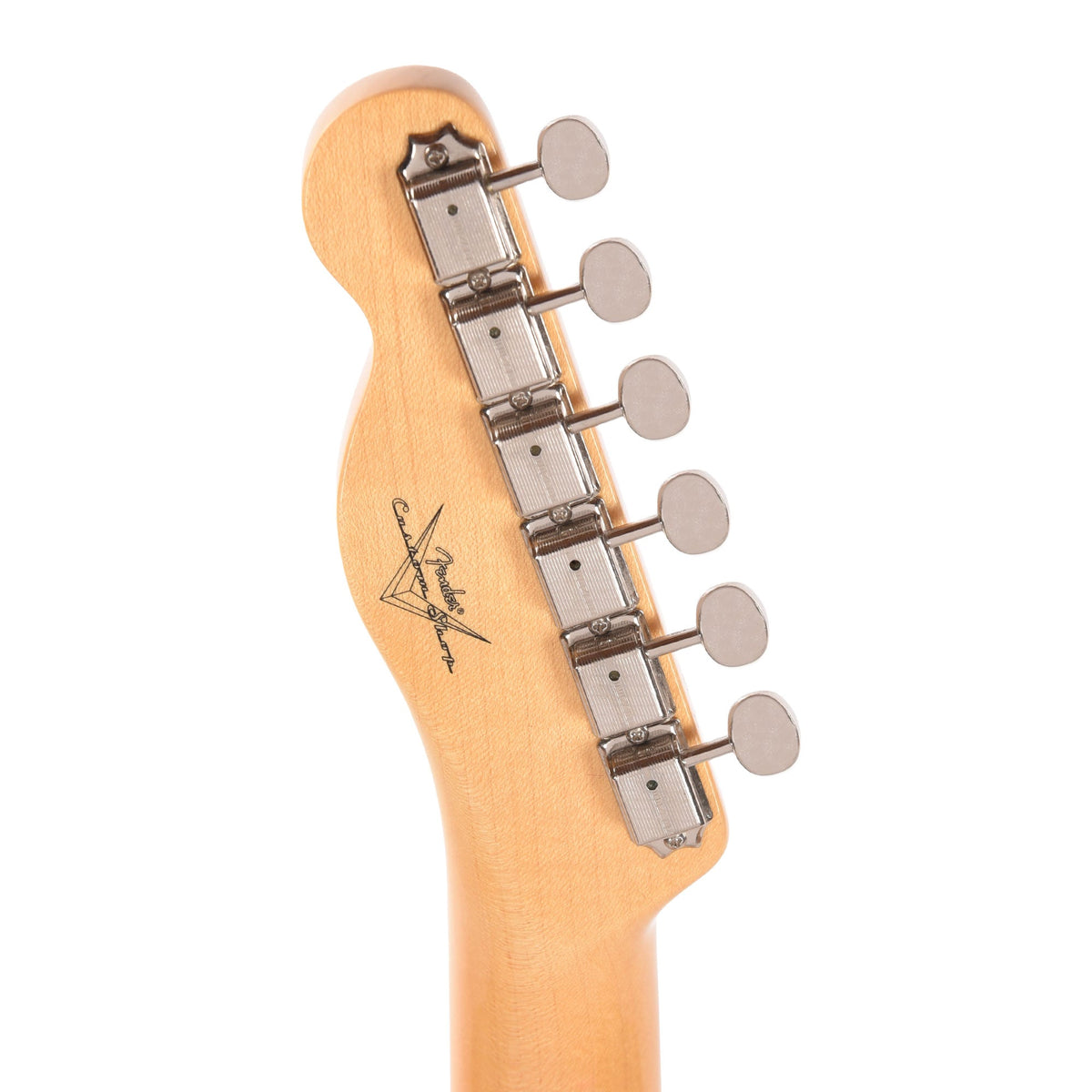 Fender Custom Shop 1963 Esquire Bigsby Deluxe Closet Classic Faded Shell Pink - View 7 | MusicMarket