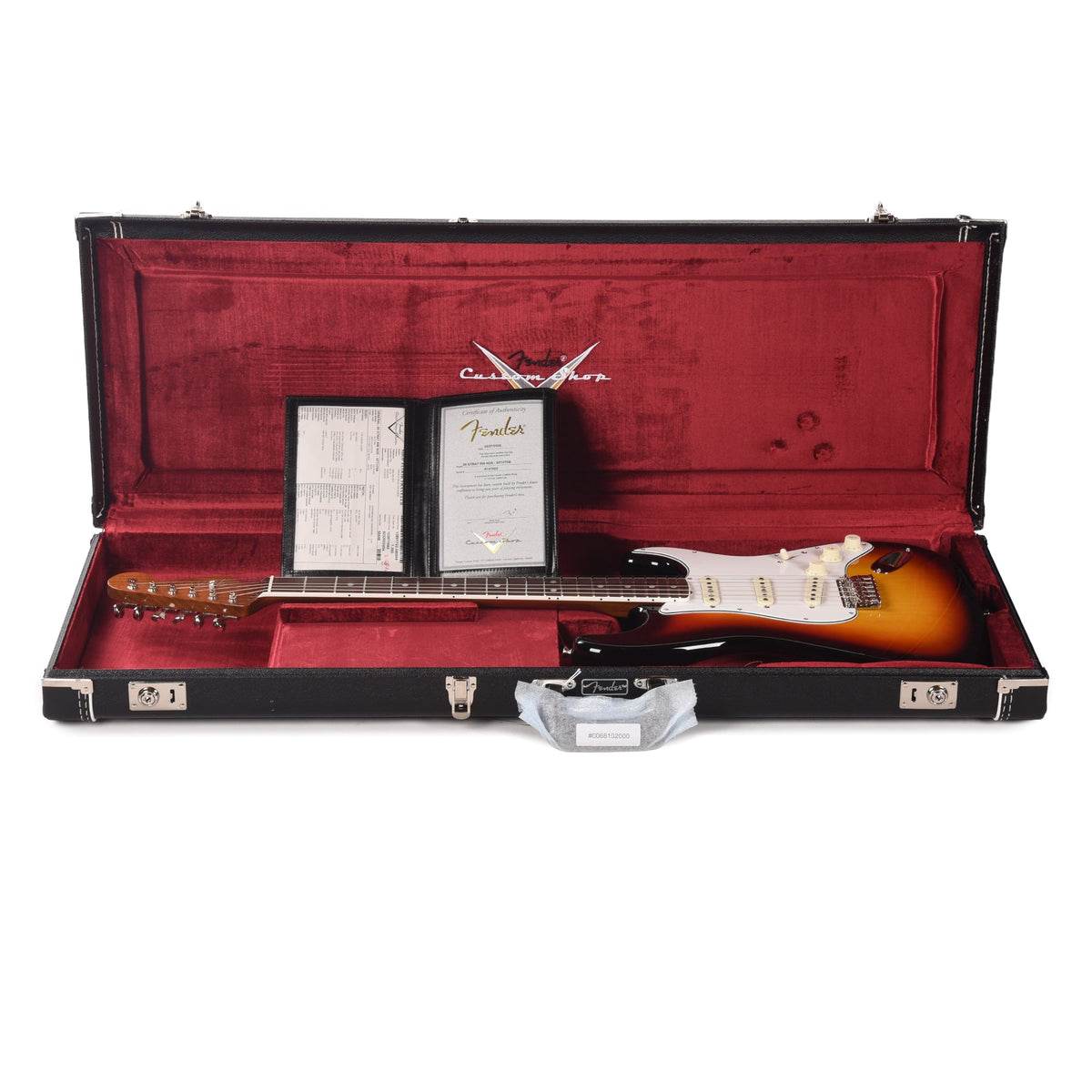 Fender Custom Shop 1965 Stratocaster "Chicago Special" NOS Super Faded Target 3-Color Sunburst - View 8 | MusicMarket