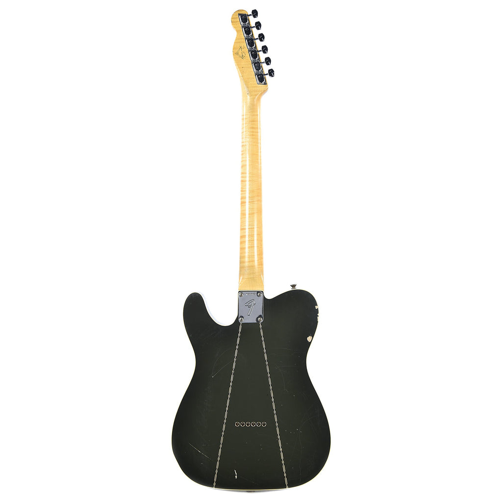Fender Custom Shop 1967 Telecaster Luthier Olive Green Master Built by Dennis Galuszka - View 5 | MusicMarket