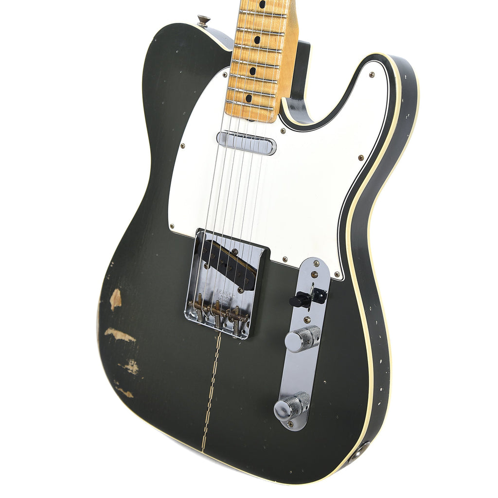 Fender Custom Shop 1967 Telecaster Luthier Olive Green Master Built by Dennis Galuszka - View 2 | MusicMarket