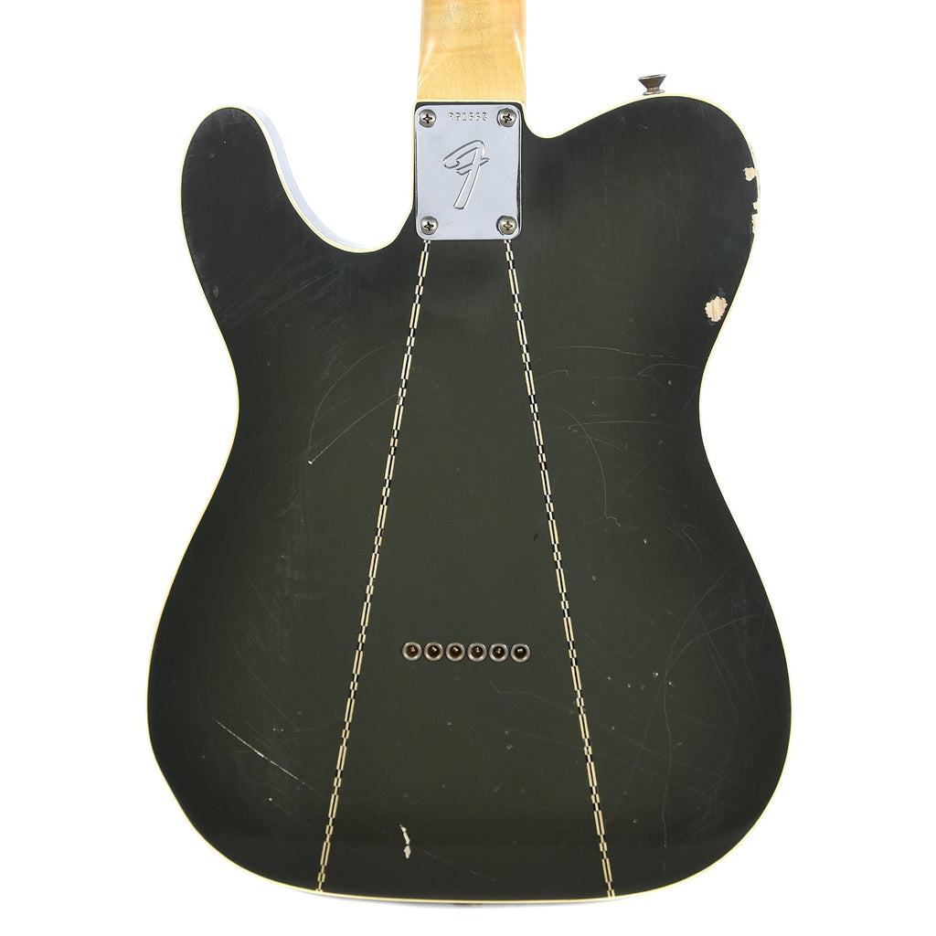 Fender Custom Shop 1967 Telecaster Luthier Olive Green Master Built by Dennis Galuszka - View 3 | MusicMarket
