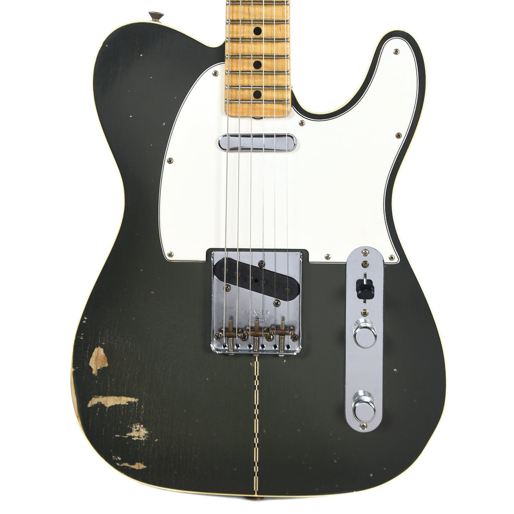 Fender Custom Shop 1967 Telecaster Luthier Olive Green Master Built by Dennis Galuszka - MusicMarket