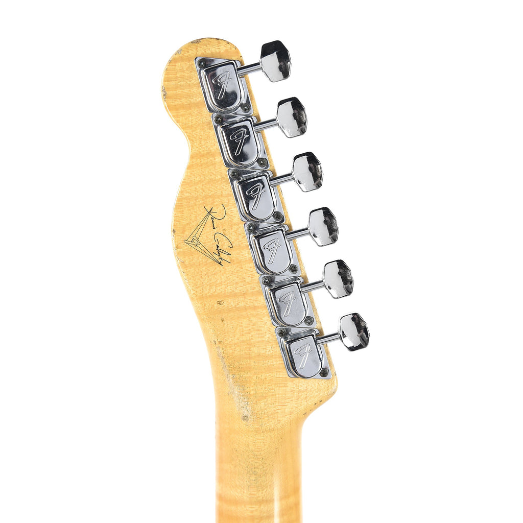Fender Custom Shop 1967 Telecaster Luthier Olive Green Master Built by Dennis Galuszka - View 7 | MusicMarket