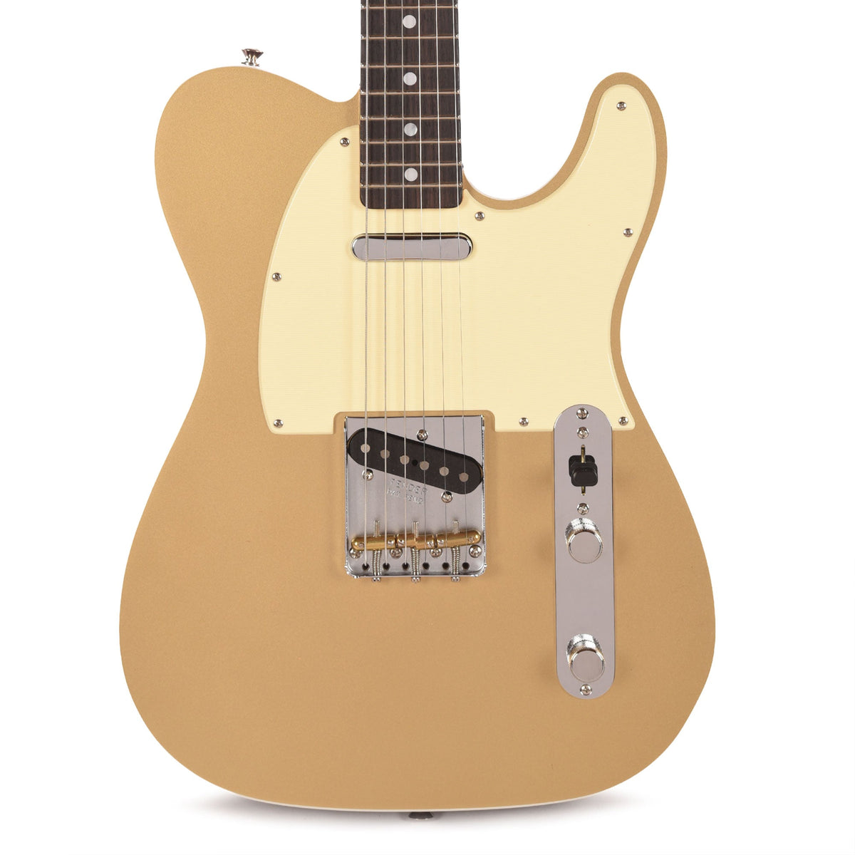 Fender Custom Shop 1968 Custom Telecaster "Chicago Special" NOS Aztec Gold Top & Back w/Oxblood Side - View 2 |
