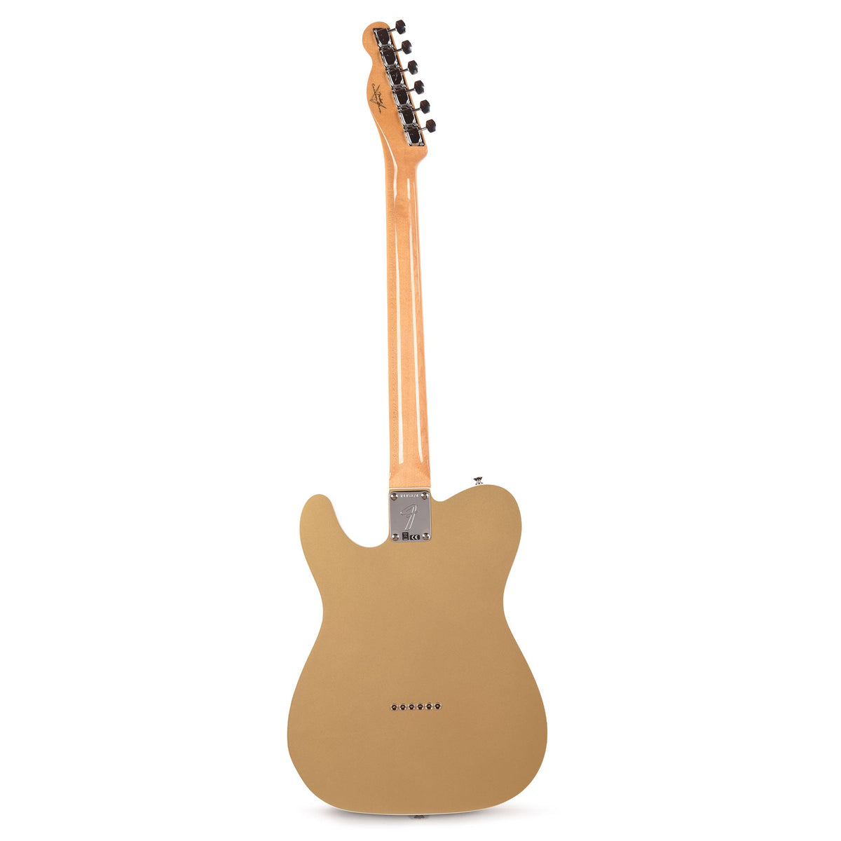 Fender Custom Shop 1968 Custom Telecaster "Chicago Special" NOS Aztec Gold Top & Back w/Oxblood Side - View 5 |