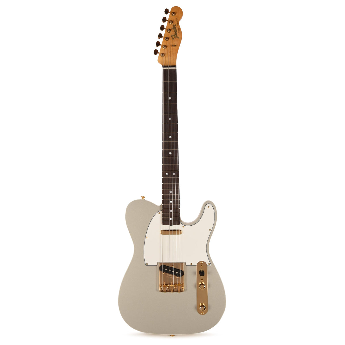 Fender Custom Shop 1968 Custom Telecaster "Chicago Special" NOS Inca Silver Top & Back w/Aztec Gold Side - View 4