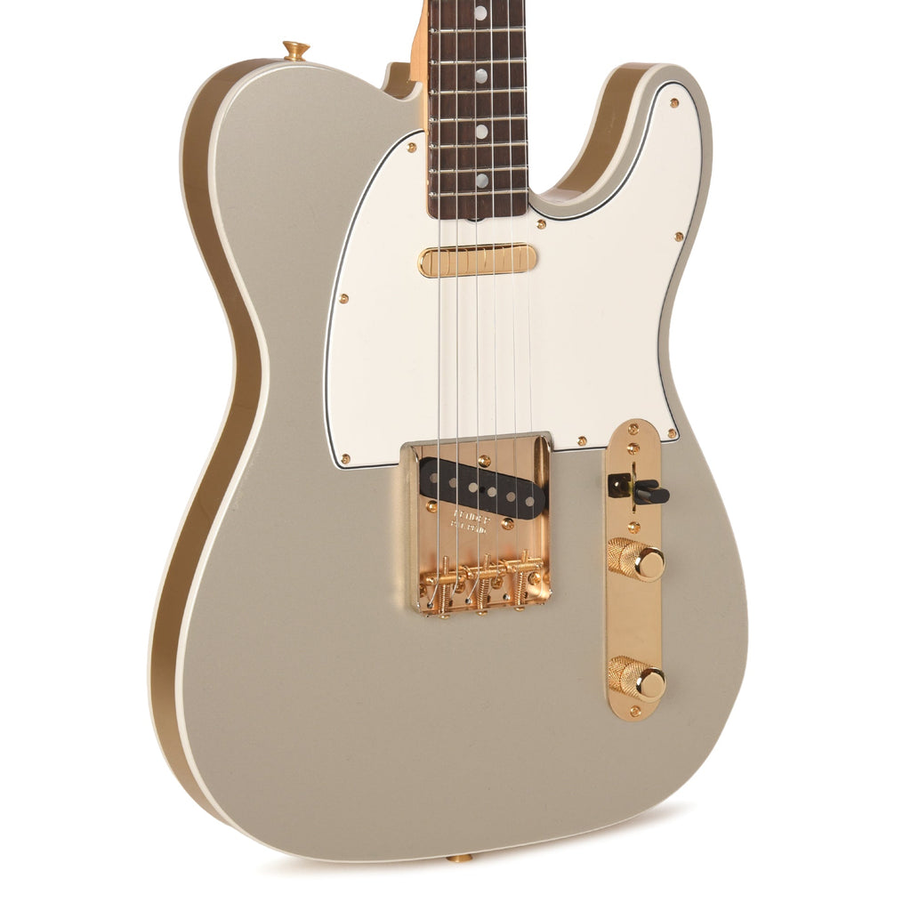 Fender Custom Shop 1968 Custom Telecaster "Chicago Special" NOS Inca Silver Top & Back w/Aztec Gold Side - MusicMarket