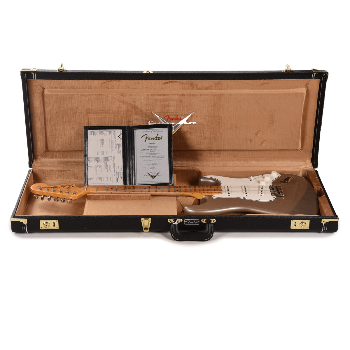 Fender Custom Shop 1969 Stratocaster Journeyman Relic Faded Shoreline Gold - View 7 | MusicMarket