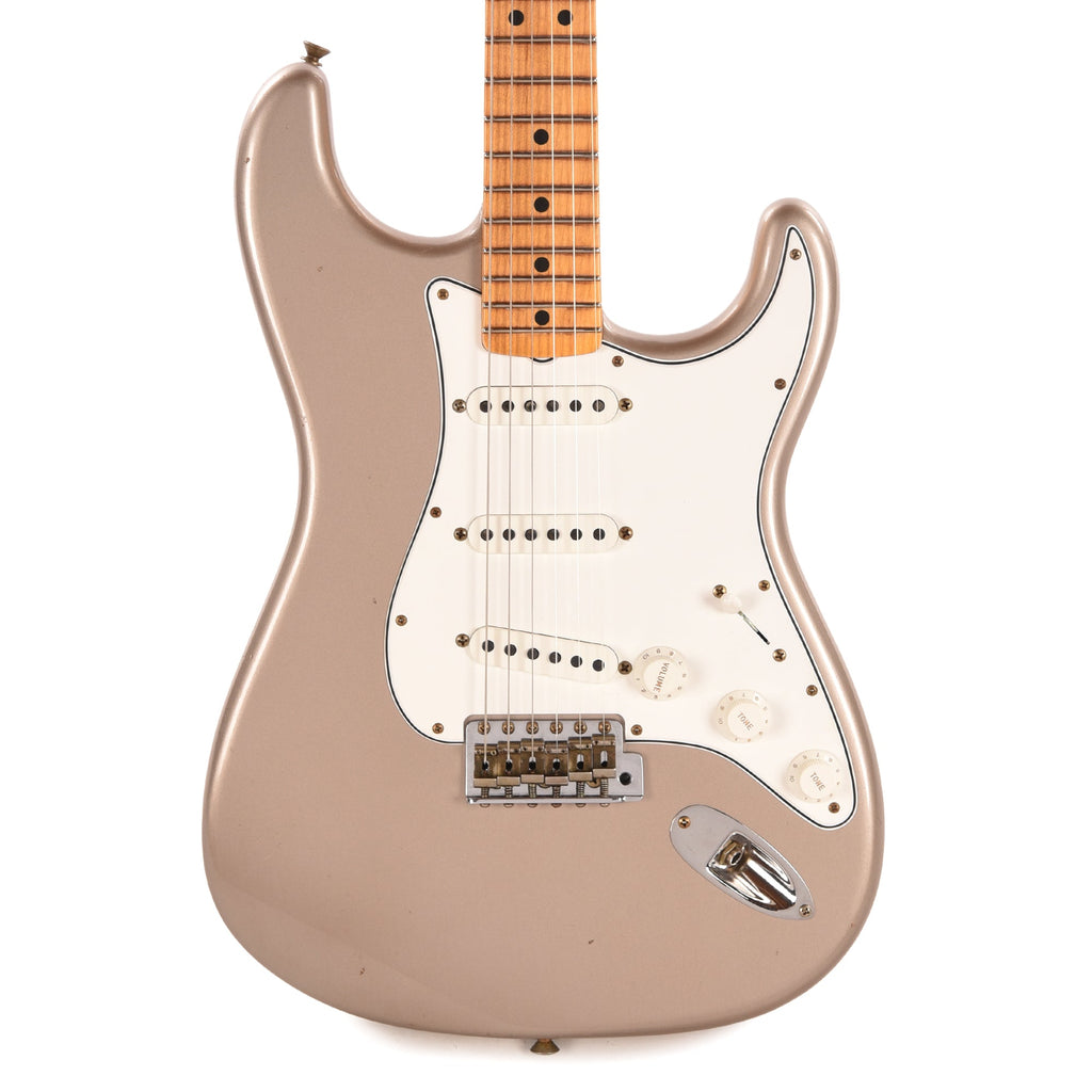 Fender Custom Shop 1969 Stratocaster Journeyman Relic Faded Shoreline Gold - View 2 | MusicMarket