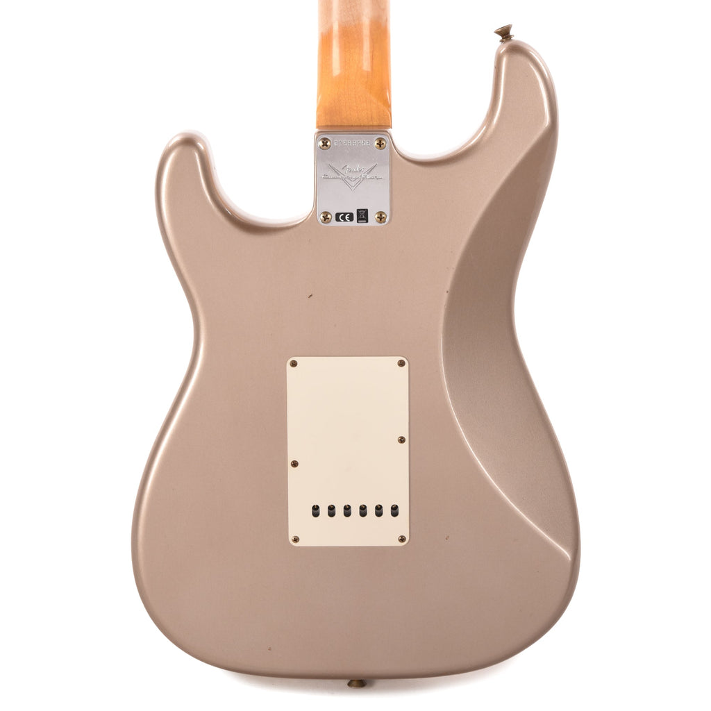 Fender Custom Shop 1969 Stratocaster Journeyman Relic Faded Shoreline Gold - View 3 | MusicMarket