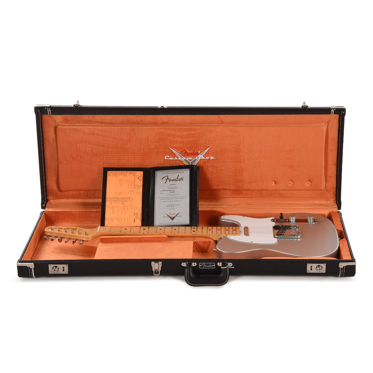 Fender Custom Shop 1969 Telecaster NOS Inca Silver - View 8 | MusicMarket