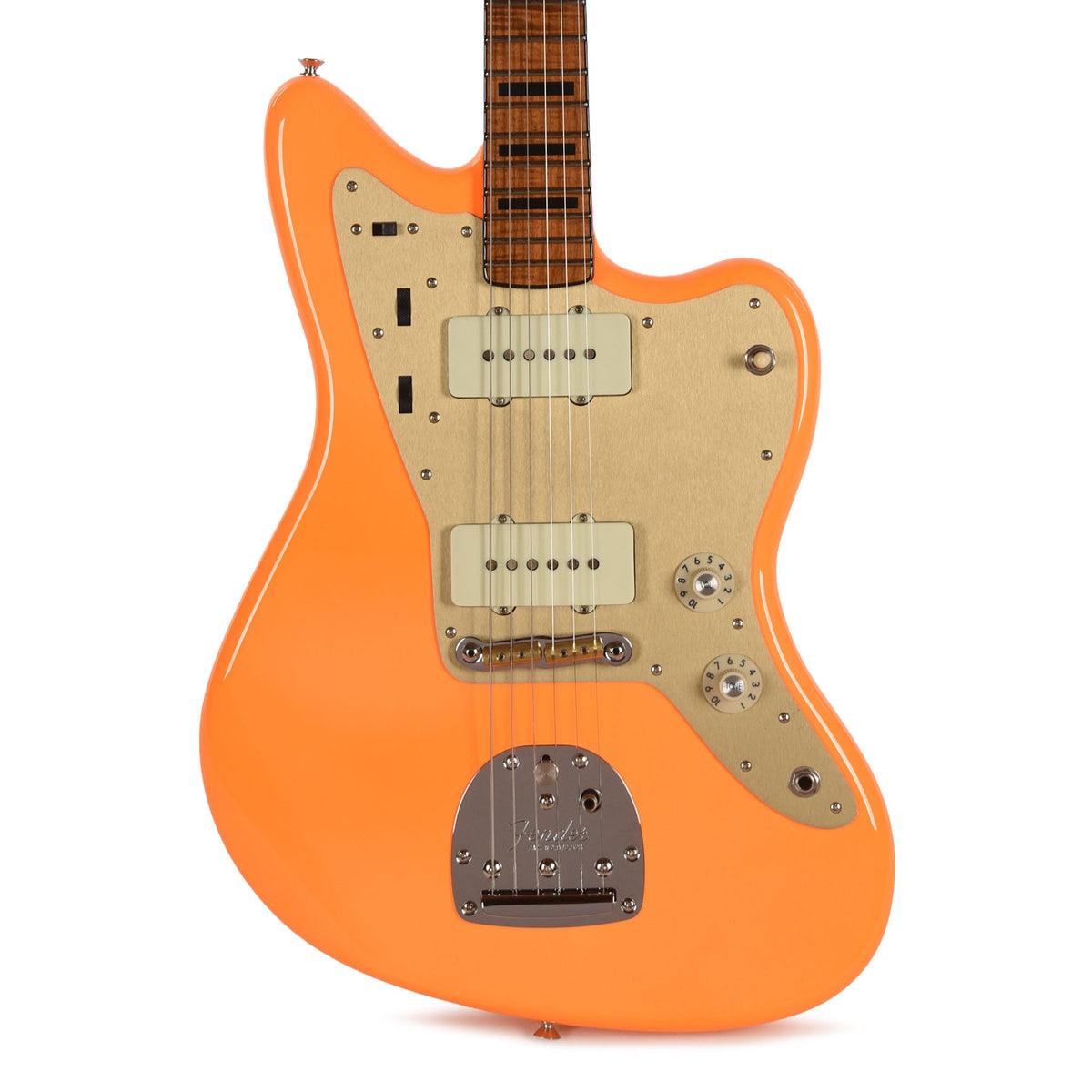 Fender Custom Shop 1970 Jazzmaster "Chicago Special" NOS Fluorescent Orange - View 2 | MusicMarket