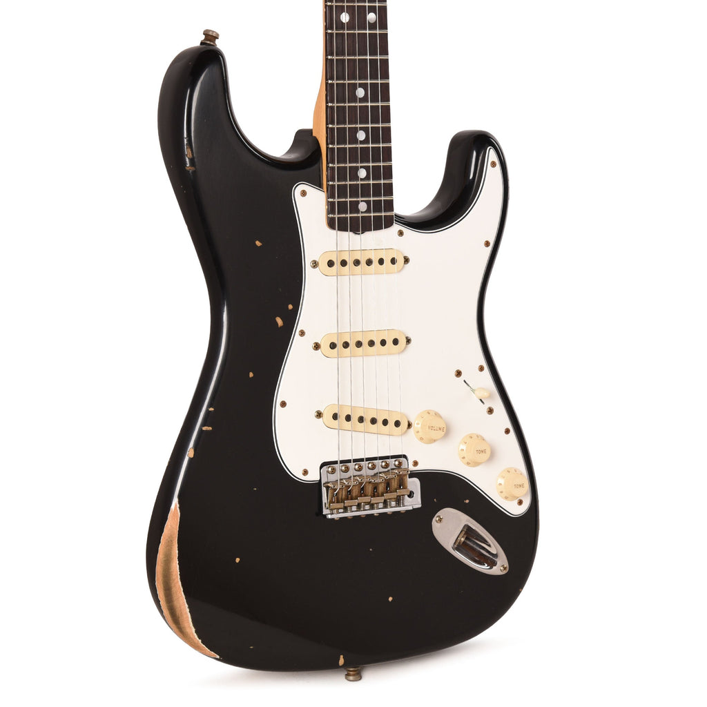 Fender Custom Shop 2025 Strat Pro Relic Black - MusicMarket