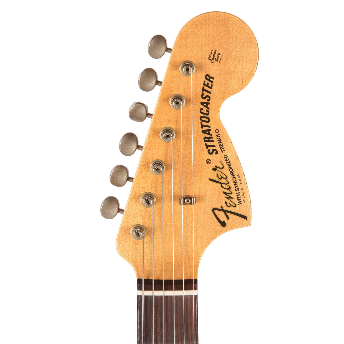 Fender Custom Shop 2025 Strat Pro Relic Taos Turquoise - View 6 | MusicMarket