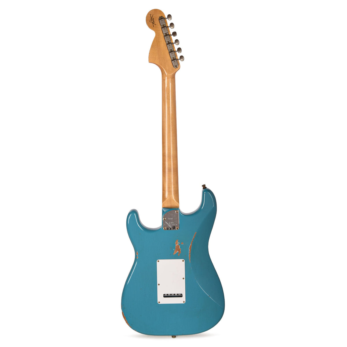 Fender Custom Shop 2025 Strat Pro Relic Taos Turquoise - View 5 | MusicMarket