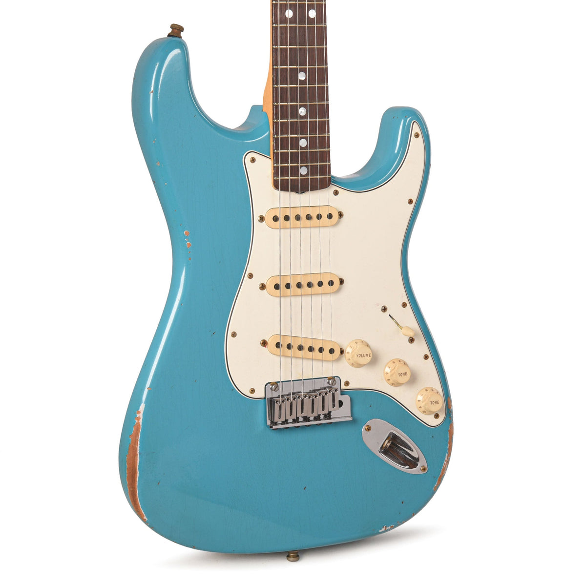 Fender Custom Shop 2025 Strat Pro Relic Taos Turquoise - MusicMarket