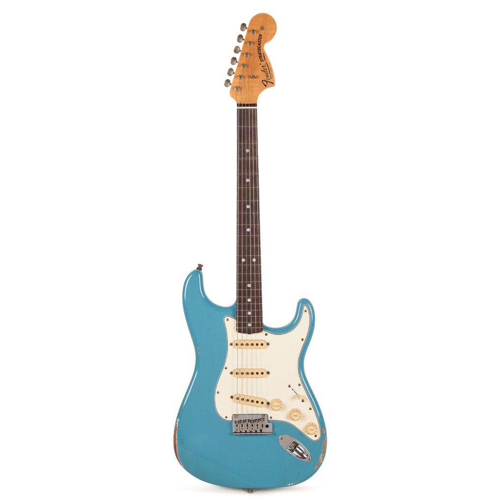 Fender Custom Shop 2025 Strat Pro Relic Taos Turquoise - View 4 | MusicMarket
