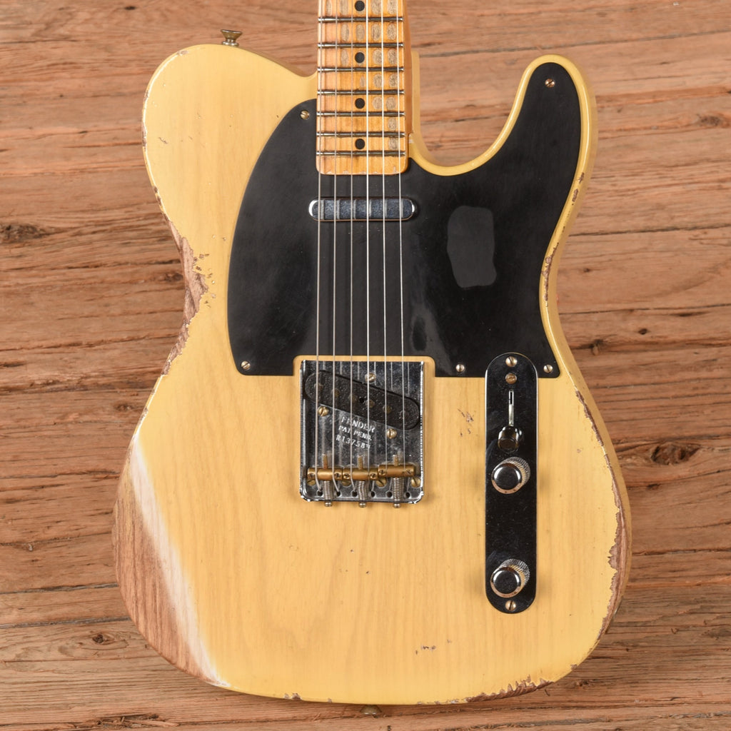 Fender Custom Shop '50 Double Esquire Heavy Relic Blonde 2024 - View 2 | MusicMarket