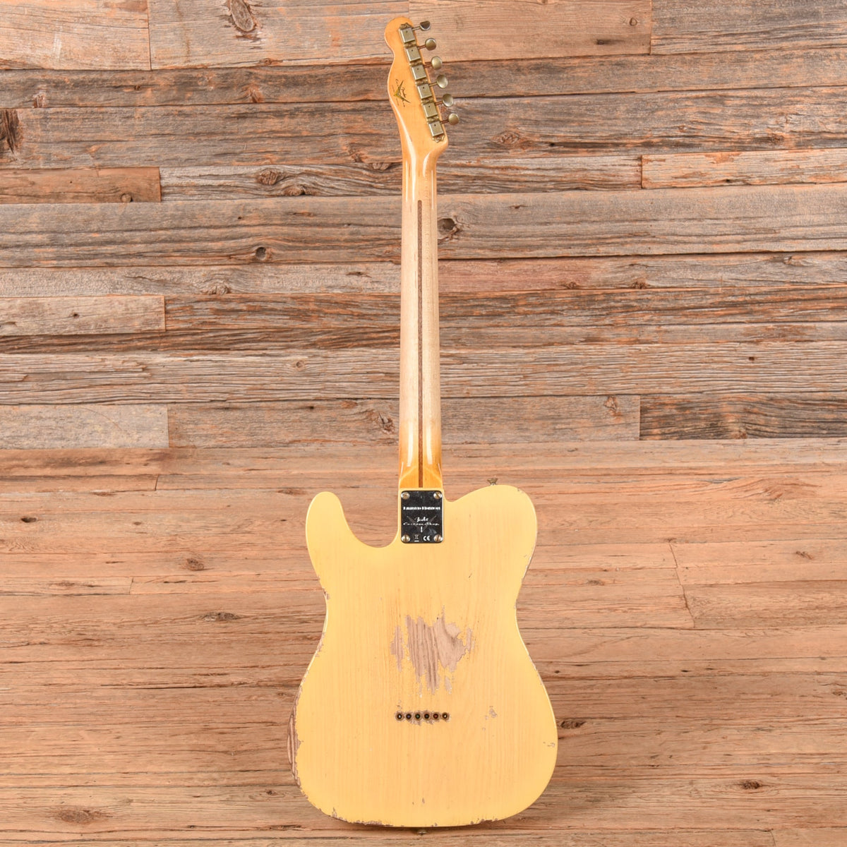 Fender Custom Shop '50 Double Esquire Heavy Relic Blonde 2024 - View 5 | MusicMarket