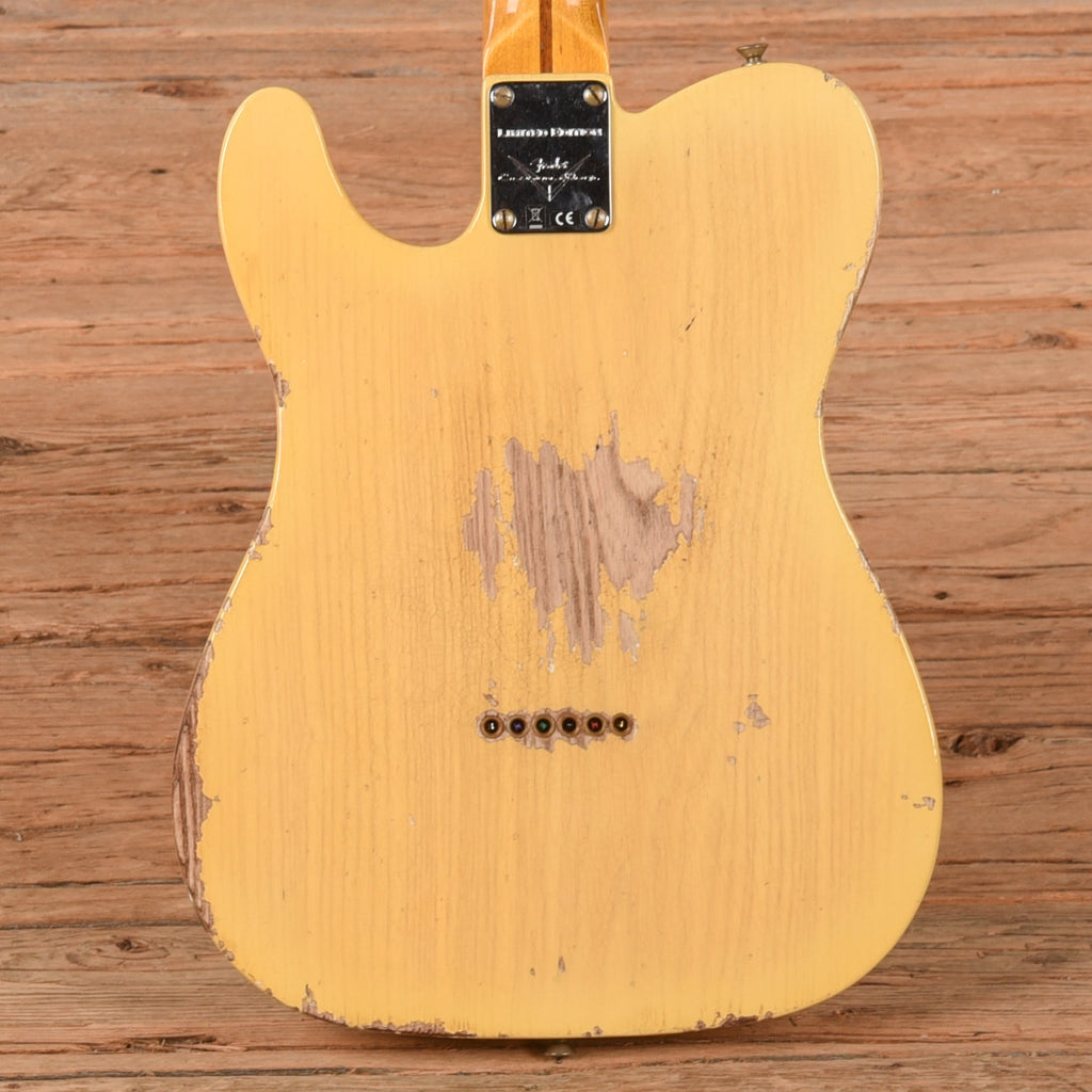 Fender Custom Shop '50 Double Esquire Heavy Relic Blonde 2024 - View 3 | MusicMarket