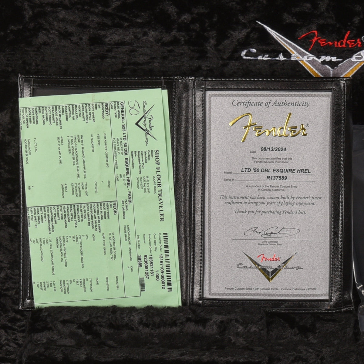 Fender Custom Shop '50 Double Esquire Heavy Relic Blonde 2024 - View 10 | MusicMarket