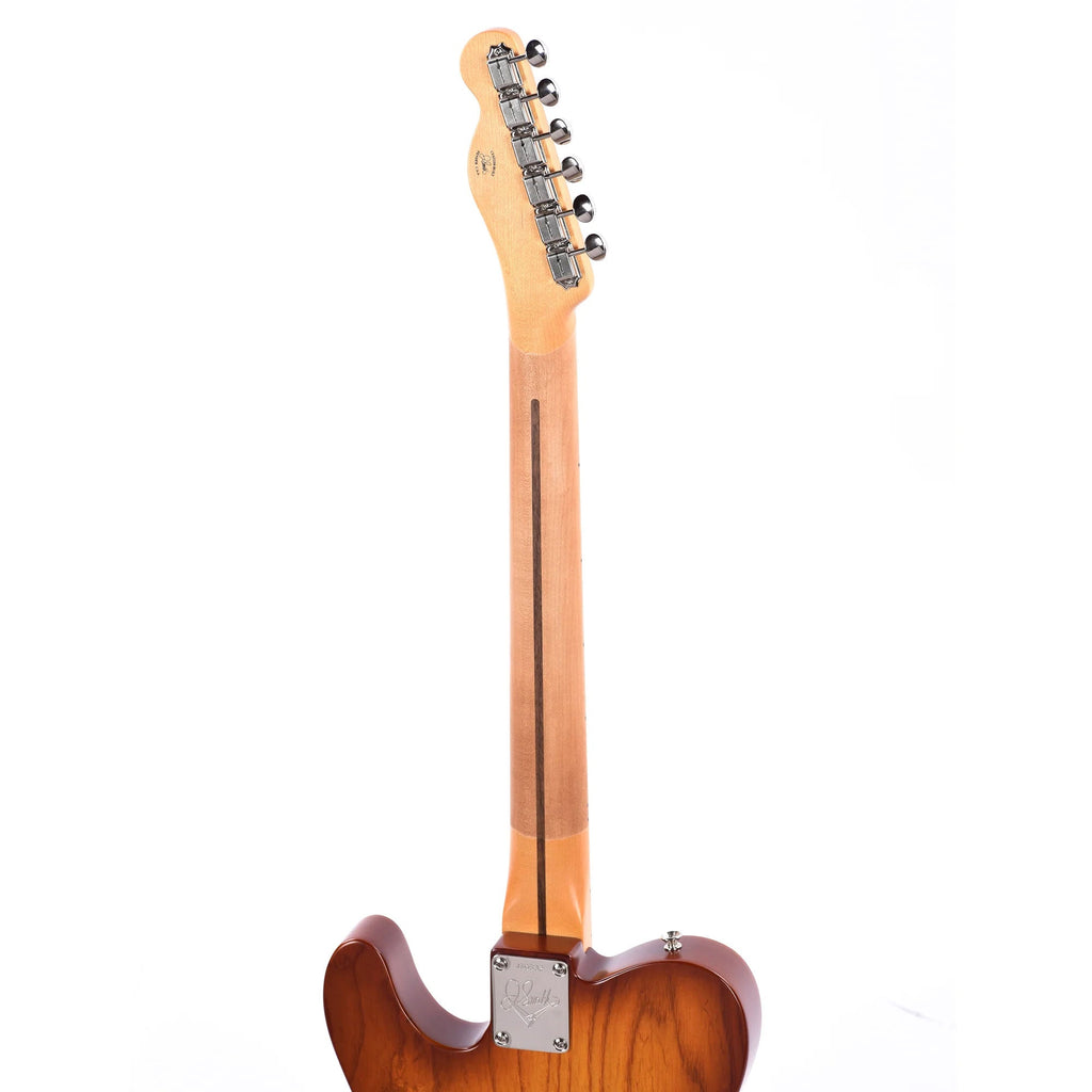 Fender Custom Shop '50s Telecaster NOS Tobacco Sunburst Master Built by Jason Smith w/Knotty Pine Top - View 14 |
