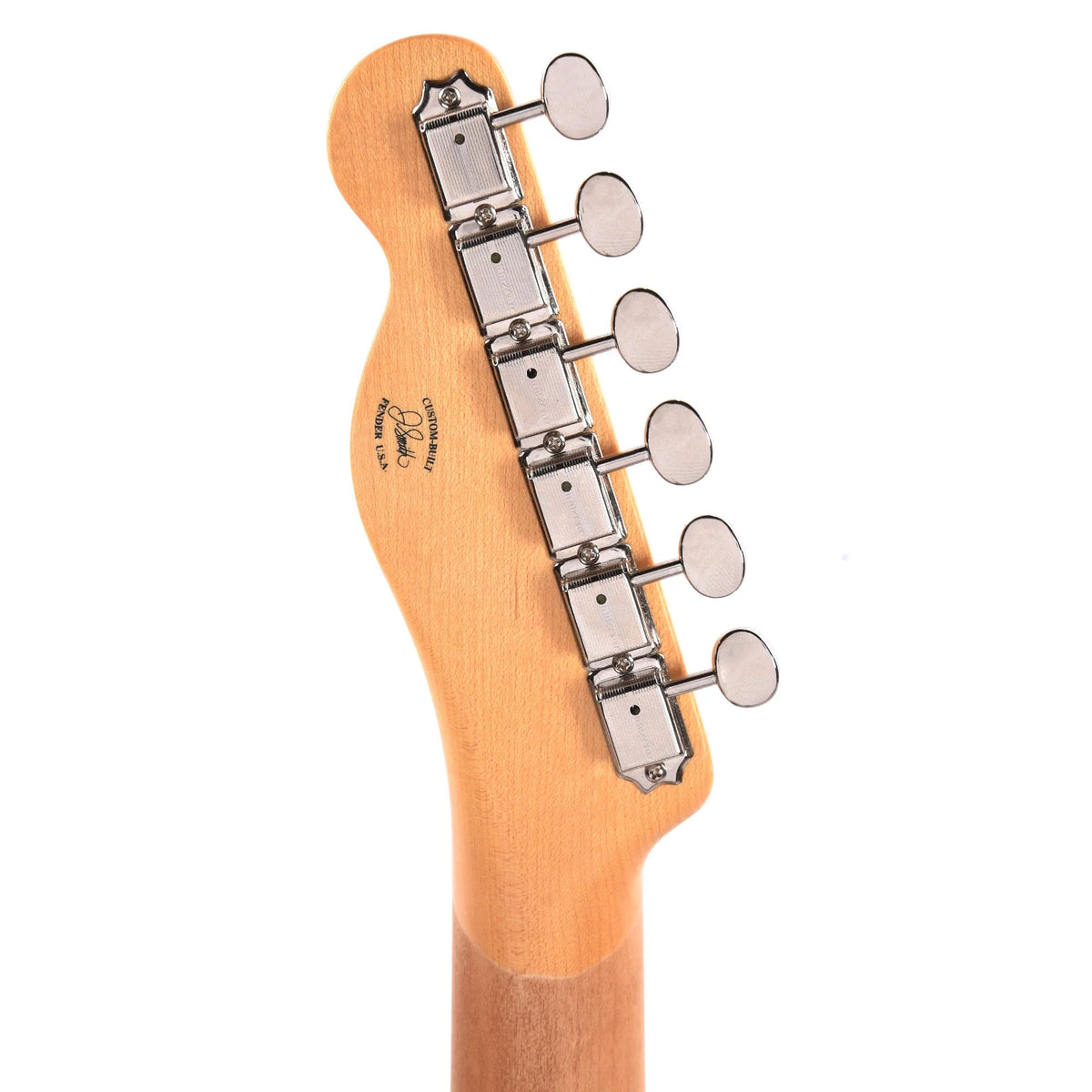 Fender Custom Shop '50s Telecaster NOS Tobacco Sunburst Master Built by Jason Smith w/Knotty Pine Top - View 8 |