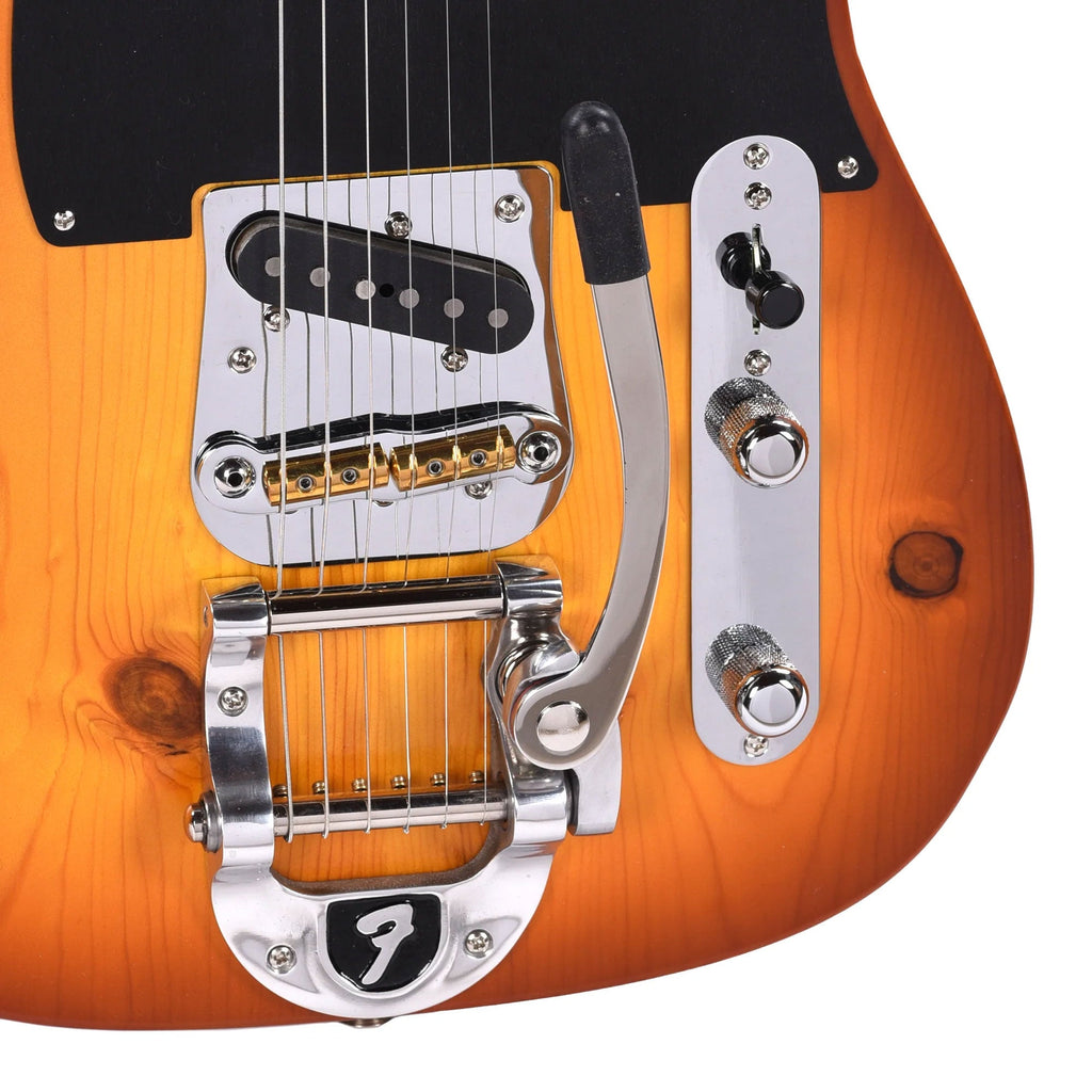 Fender Custom Shop '50s Telecaster NOS Tobacco Sunburst Master Built by Jason Smith w/Knotty Pine Top - View 13 |