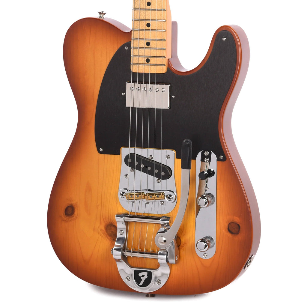 Fender Custom Shop '50s Telecaster NOS Tobacco Sunburst Master Built by Jason Smith w/Knotty Pine Top - View 3 |