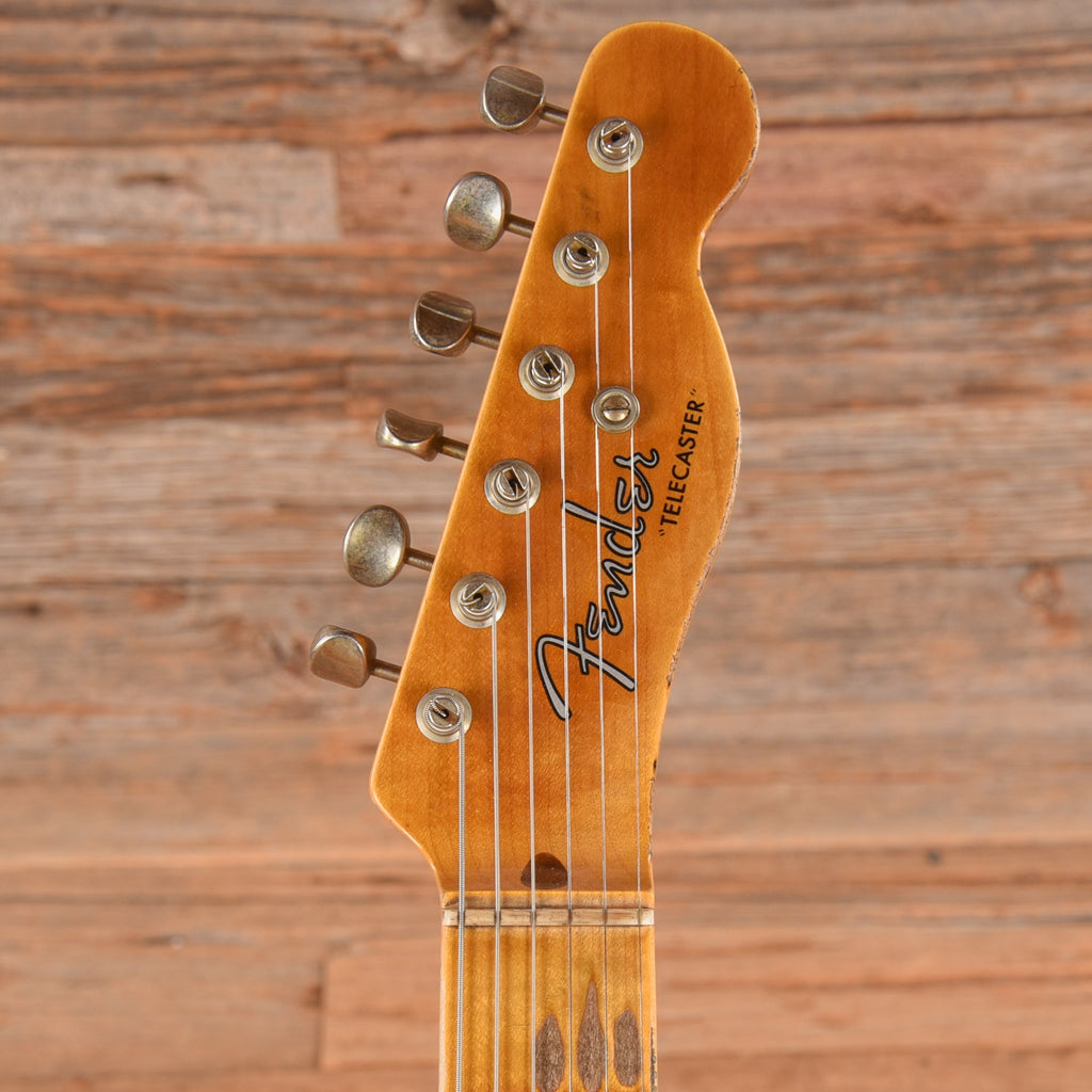 Fender Custom Shop '52 Telecaster Heavy Relic Butterscotch Blonde - View 6 | MusicMarket