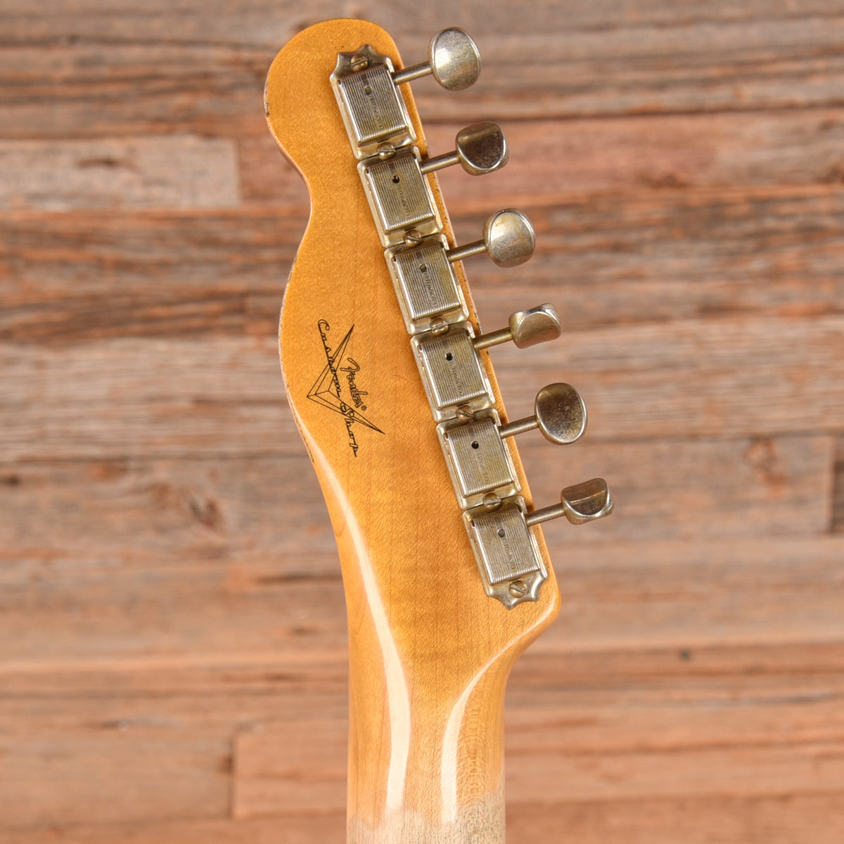 Fender Custom Shop '52 Telecaster Heavy Relic Butterscotch Blonde - View 7 | MusicMarket