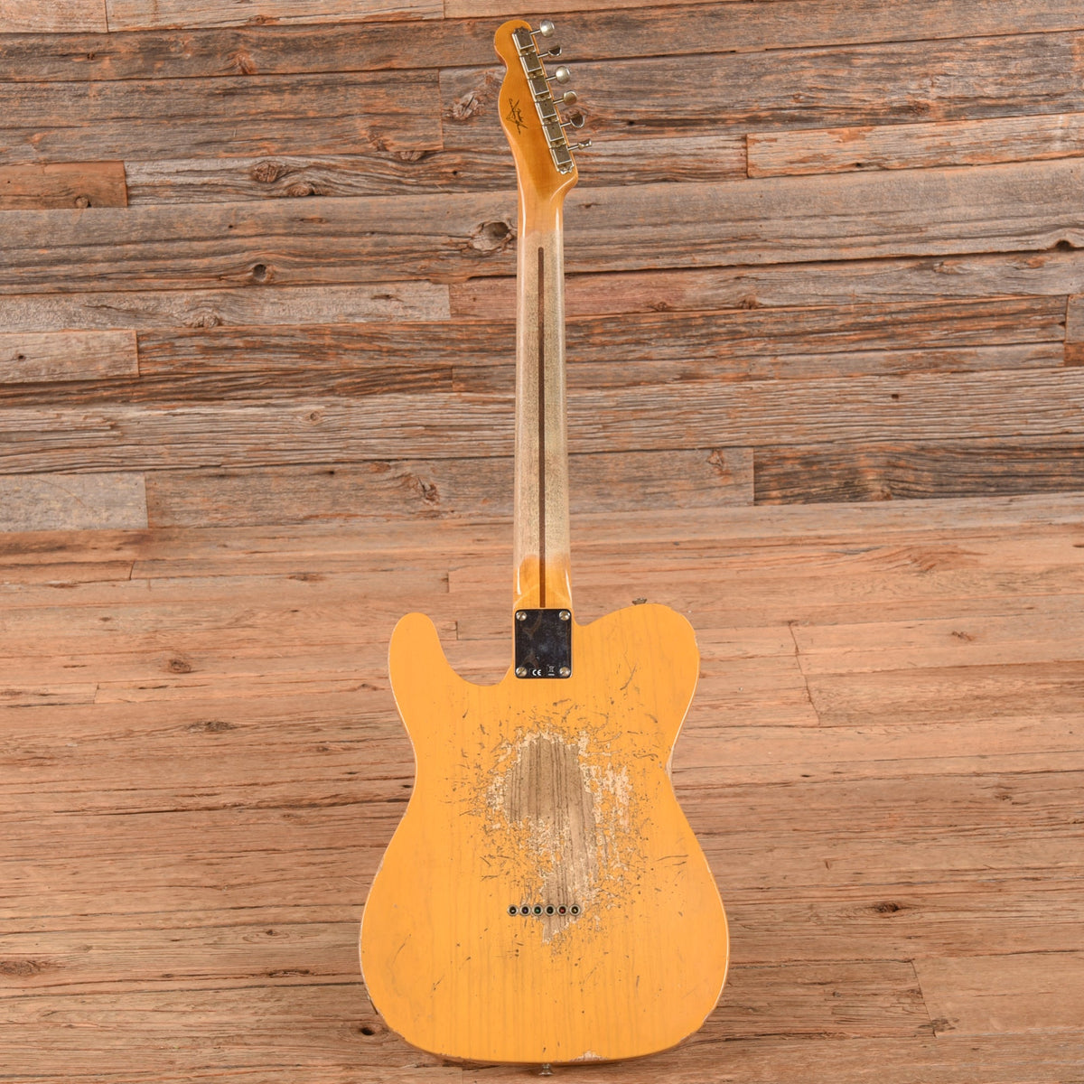 Fender Custom Shop '52 Telecaster Heavy Relic Butterscotch Blonde - View 5 | MusicMarket