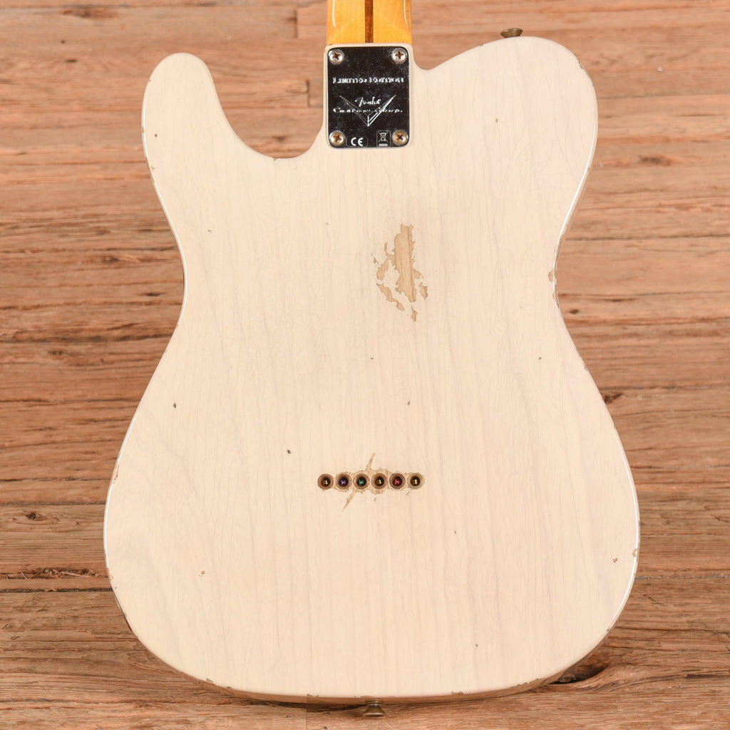 Fender Custom Shop '52 Telecaster Relic Aged White Blonde - View 3 | MusicMarket