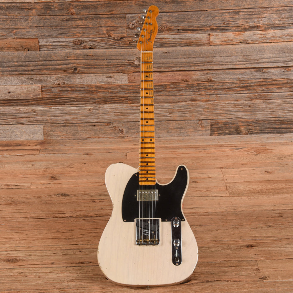 Fender Custom Shop '52 Telecaster Relic Aged White Blonde - View 4 | MusicMarket