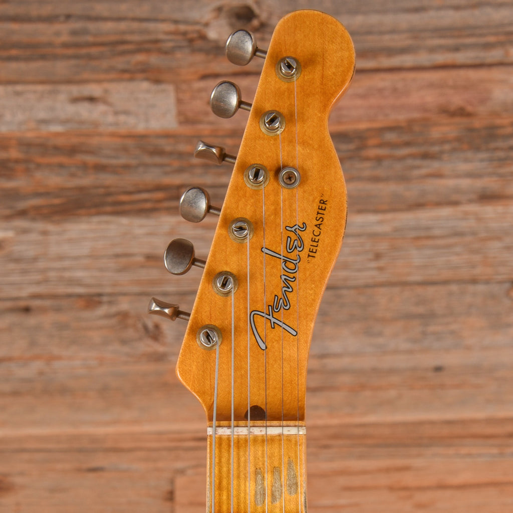 Fender Custom Shop '52 Telecaster Relic Aged White Blonde - View 6 | MusicMarket
