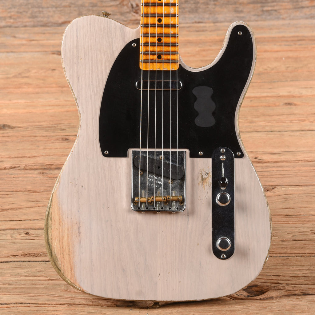 Fender Custom Shop 52 Telecaster Streamline Heavy Relic White 2022 - MusicMarket