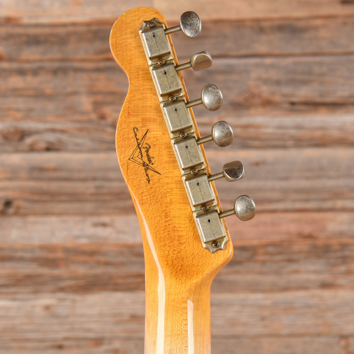 Fender Custom Shop 52 Telecaster Streamline Heavy Relic White 2022 - View 7 | MusicMarket