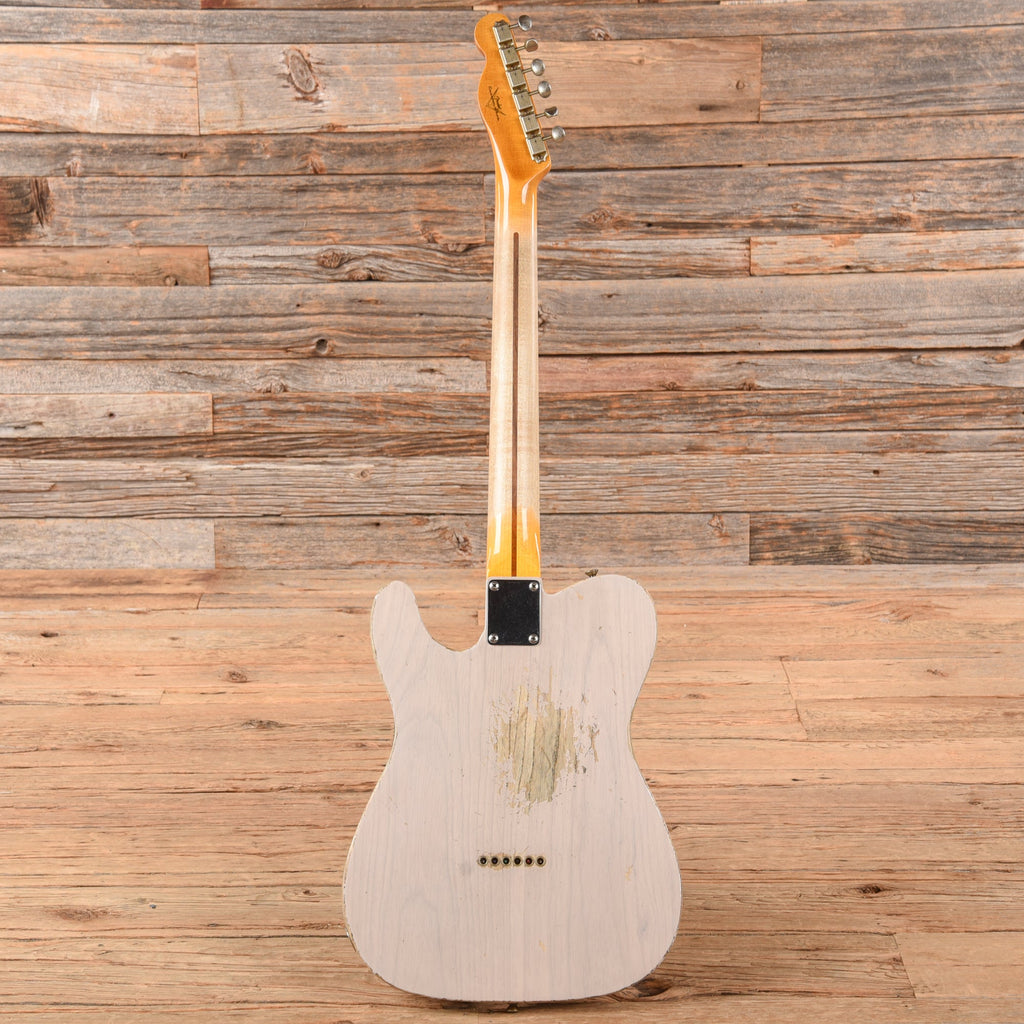 Fender Custom Shop 52 Telecaster Streamline Heavy Relic White 2022 - View 5 | MusicMarket
