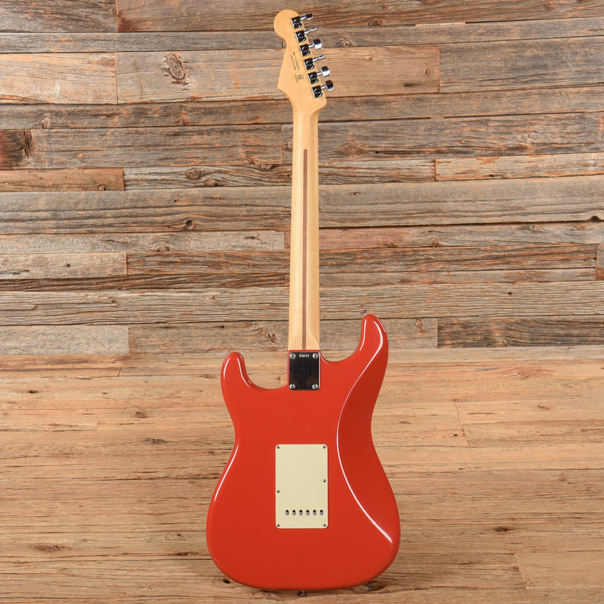 Fender Custom Shop 56 Stratocaster Closet Classic w/Replacement Neck Fiesta Red 2000 - View 5 | MusicMarket