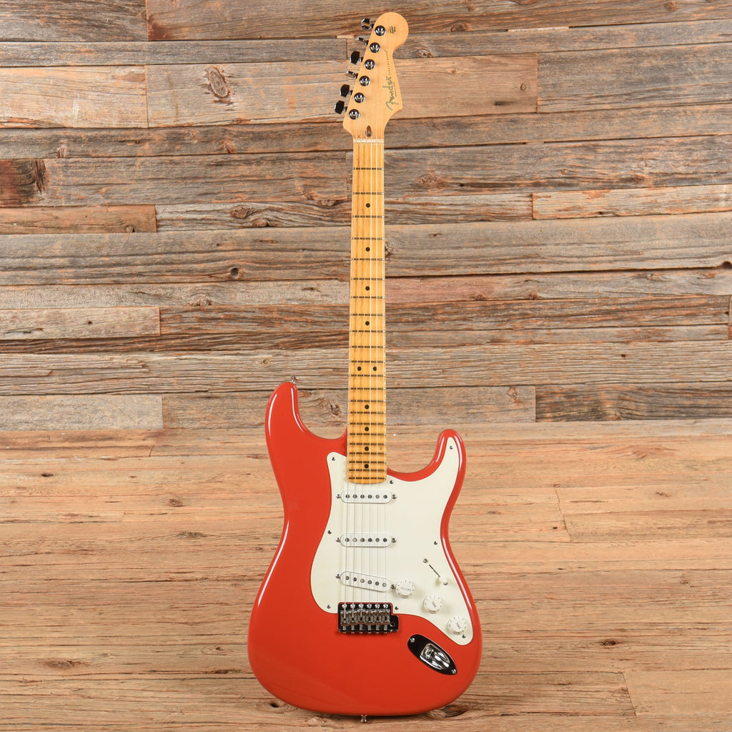 Fender Custom Shop 56 Stratocaster Closet Classic w/Replacement Neck Fiesta Red 2000 - View 4 | MusicMarket