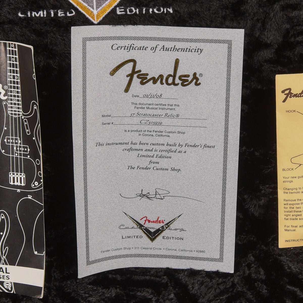 Fender Custom Shop '57 Stratocaster Heavy Relic Nocaster Blonde 2008 - View 10 | MusicMarket
