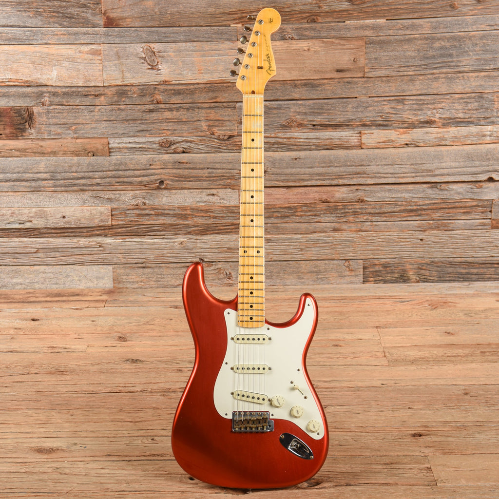 Fender Custom Shop '57 Stratocaster Journeyman Relic Candy Apple Red 2022 - View 4 | MusicMarket