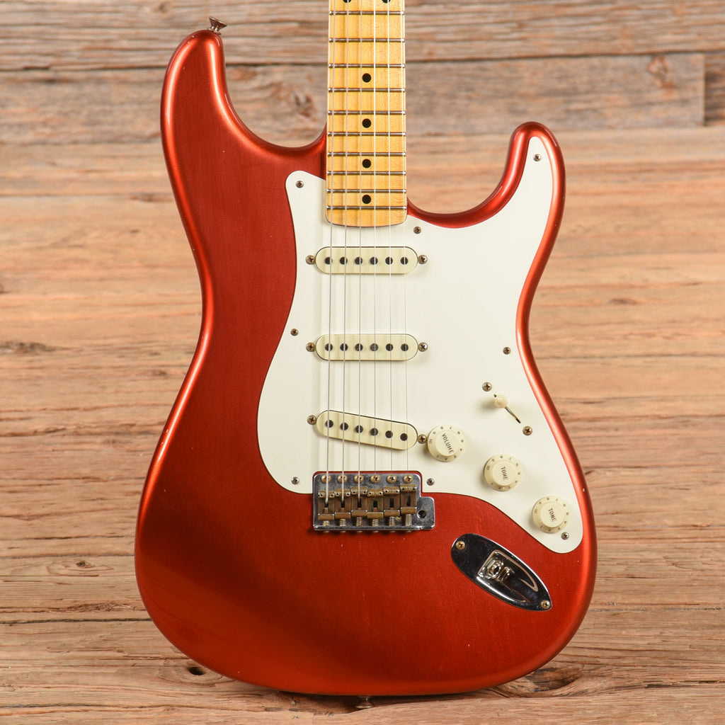 Fender Custom Shop '57 Stratocaster Journeyman Relic Candy Apple Red 2022 - MusicMarket