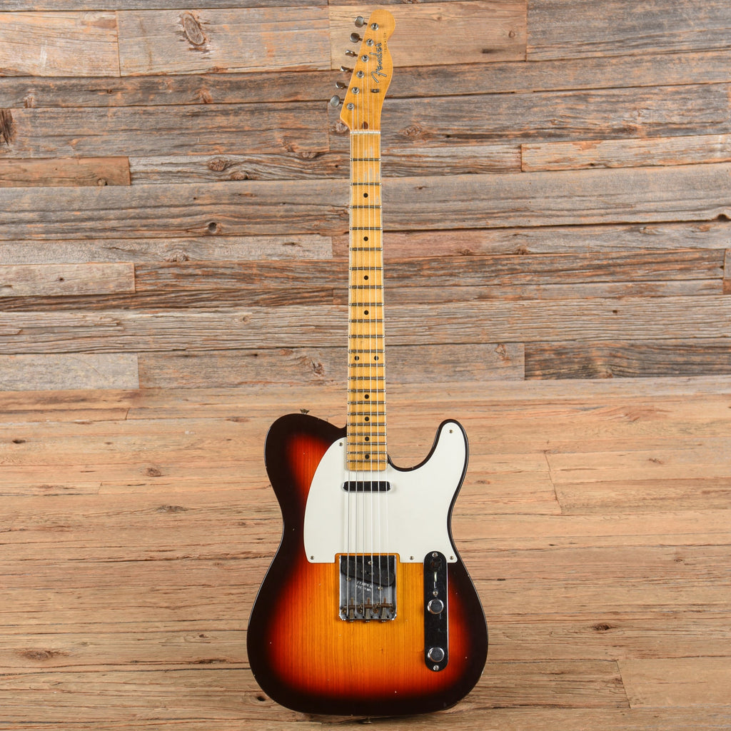 Fender Custom Shop '58 Telecaster Reissue Journeyman Relic Sunburst 2023 - View 4 | MusicMarket
