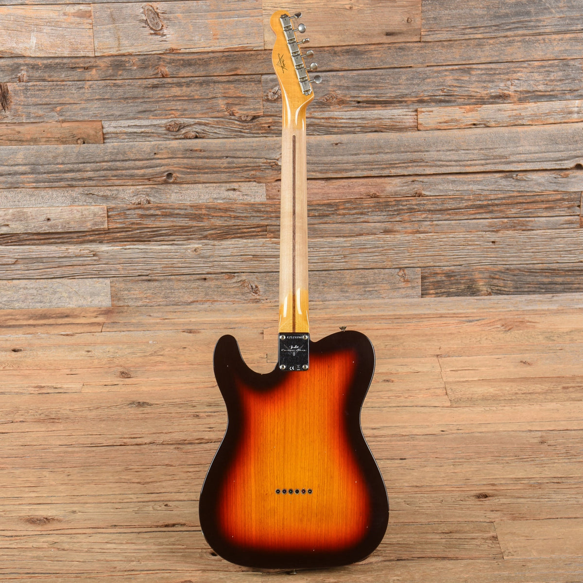 Fender Custom Shop '58 Telecaster Reissue Journeyman Relic Sunburst 2023 - View 5 | MusicMarket