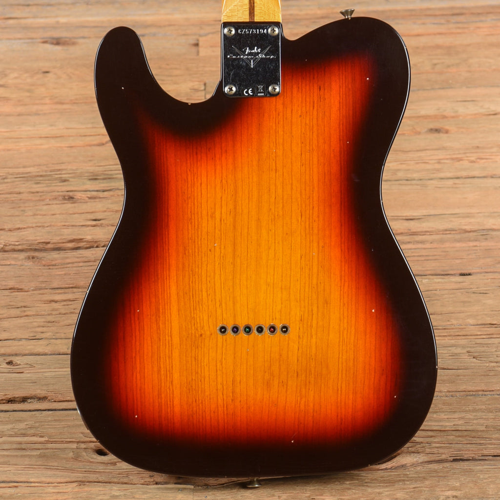Fender Custom Shop '58 Telecaster Reissue Journeyman Relic Sunburst 2023 - View 3 | MusicMarket