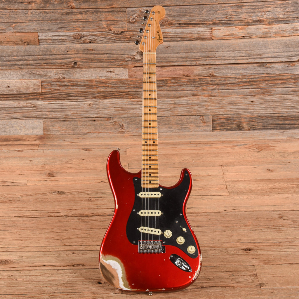 Fender Custom Shop '59 Stratocaster Relic Candy Apple Red 2023 - View 4 | MusicMarket